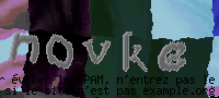 Image CAPTCHA pour prévenir l'utilisation abusive 